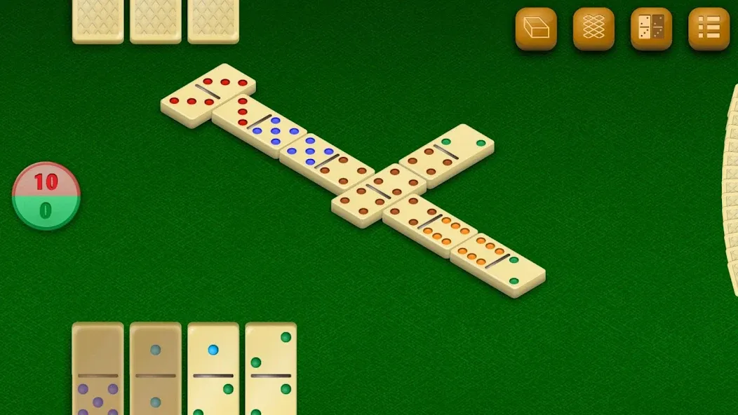 Dominoes (Домино) [МОД Бесконечные деньги] Screenshot 1