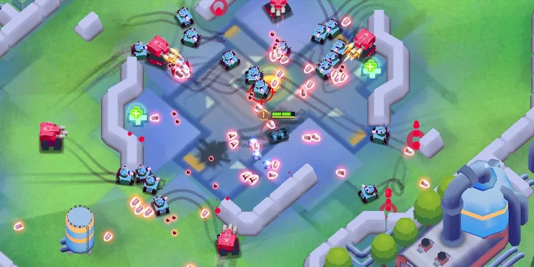 Stickman Tank Battle (Стикмен Танк Баттл) [МОД Unlocked] Screenshot 3