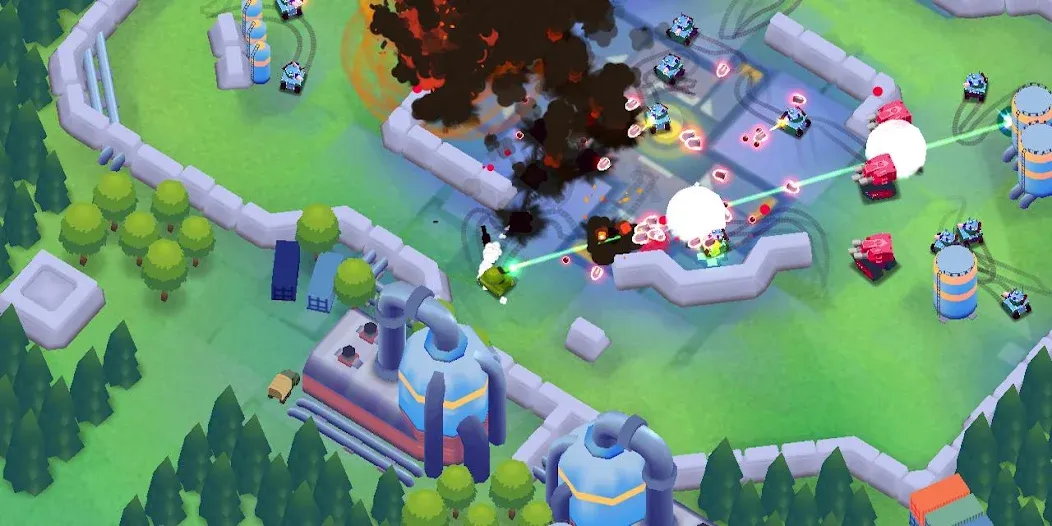 Stickman Tank Battle (Стикмен Танк Баттл) [МОД Unlocked] Screenshot 5