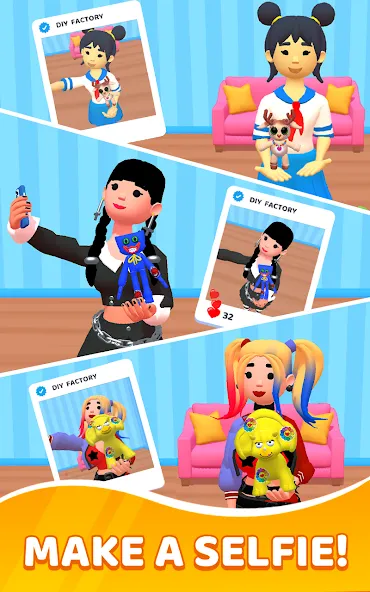 DIY Factory : Garten Monsters (ДИУАЙ Фактори) [МОД Unlimited Money] Screenshot 4