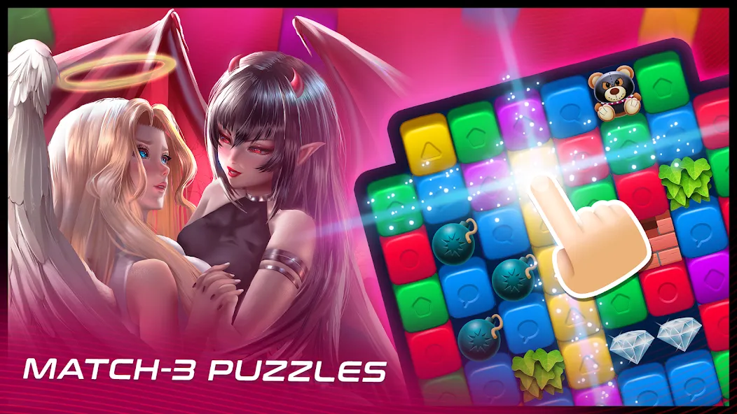 LoveNest - Anime Character Sim (ЛавНест) [МОД Бесконечные деньги] Screenshot 2