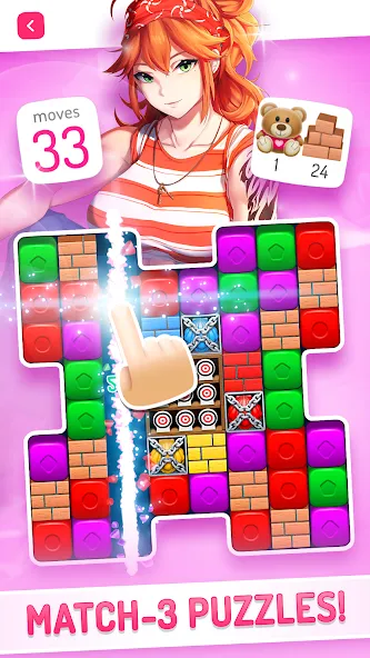 Eroblast: Waifu Dating Sim (Эробласт) [МОД Меню] Screenshot 3