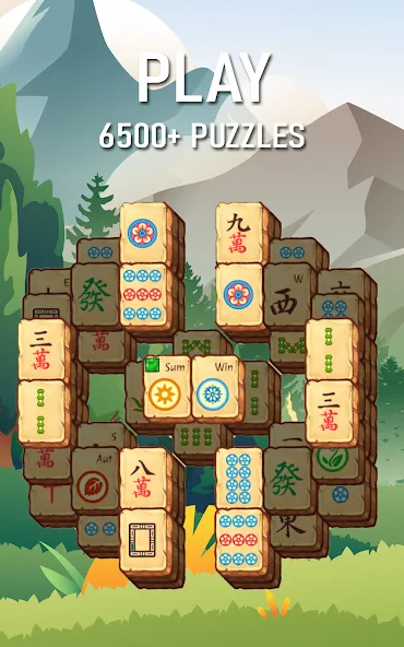 Mahjong Treasure Quest: Tile! [МОД Много монет] Screenshot 1