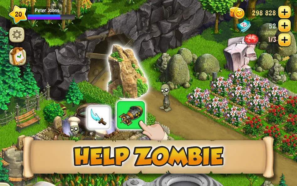 Zombie Castaways [МОД Бесконечные деньги] Screenshot 1