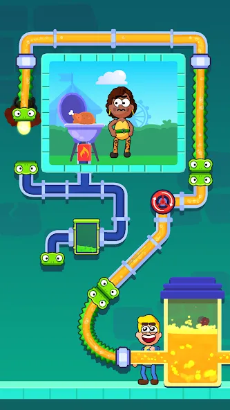 Flow Legends: Pipe Games (Флоу Легенды) [МОД Бесконечные деньги] Screenshot 2