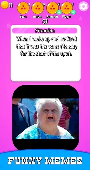 Meme Cards Collect Memes Game [МОД Unlocked] Screenshot 3