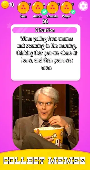 Meme Cards Collect Memes Game [МОД Unlocked] Screenshot 4