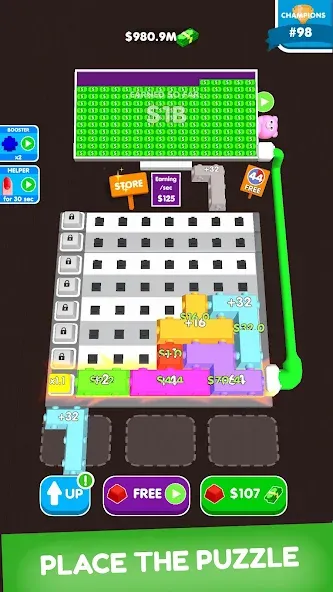 Button Fever (Баттон Фивер) [МОД Много монет] Screenshot 1