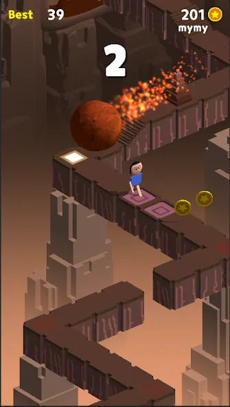 Zigzag Valley,Endless game [МОД Unlimited Money] Screenshot 2