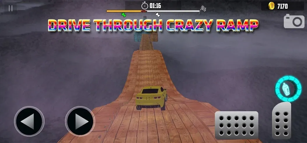 Ramp Car Stunt Challenge (Рамп Кар Стант Челлендж) [МОД Бесконечные монеты] Screenshot 3