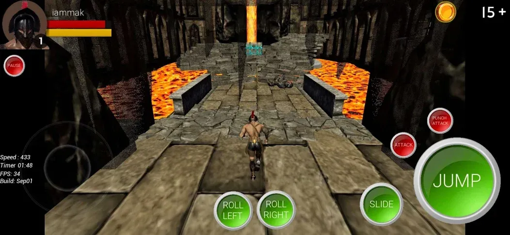 Vulcan Runner (Вулкан Раннер) [МОД Меню] Screenshot 1