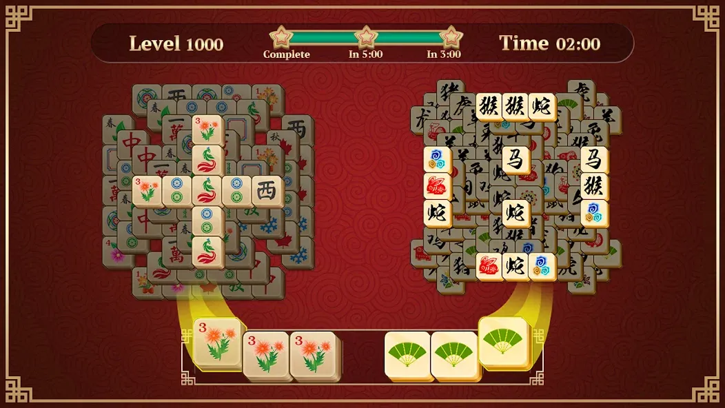 Mahjong Solitaire: 3 Tiles (Маджонг Классик) [МОД Много денег] Screenshot 3