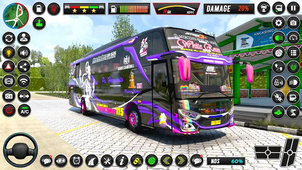 Euro Bus Simulator - Bus Games [МОД Menu] Screenshot 1