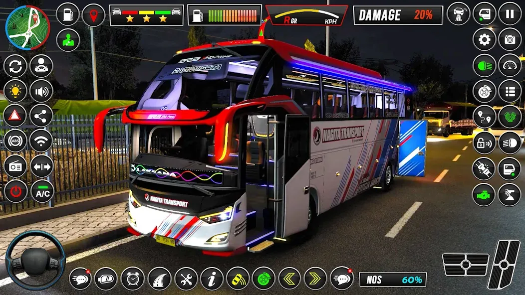 Euro Bus Simulator - Bus Games [МОД Menu] Screenshot 2