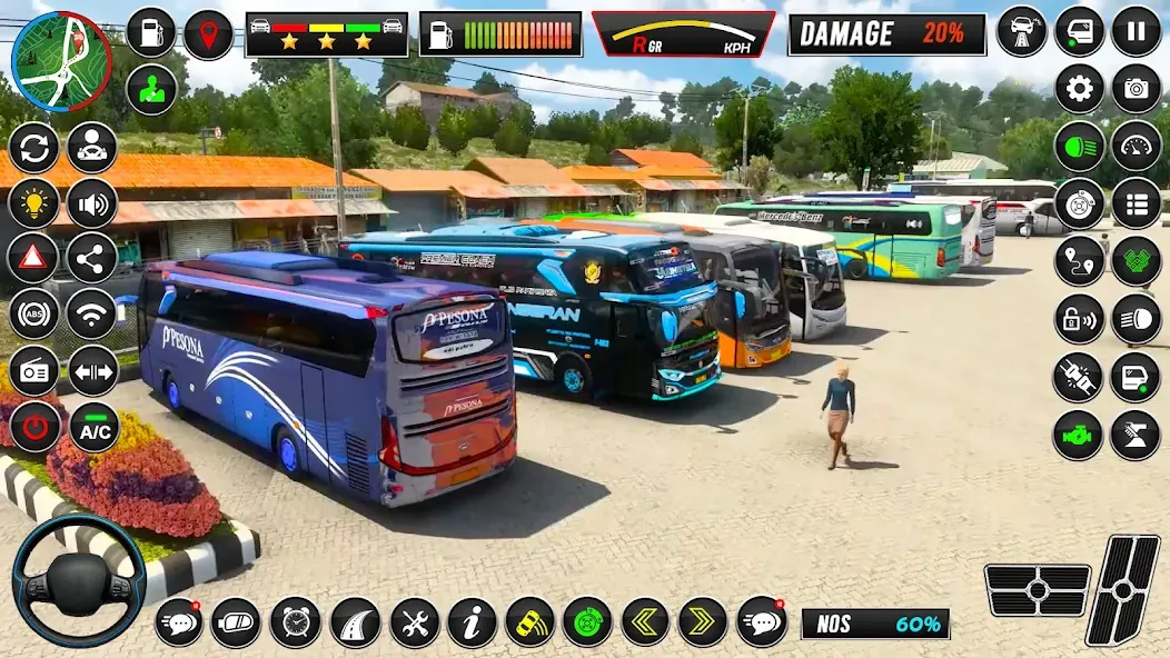 Euro Bus Simulator - Bus Games [МОД Menu] Screenshot 3