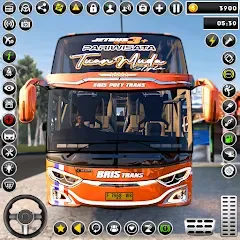 Взломанная Euro Bus Simulator - Bus Games  [МОД Menu]