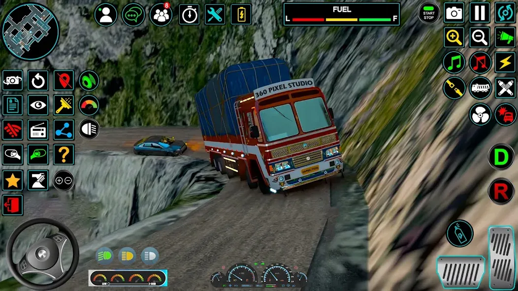 Indian Truck Offroad Cargo Sim (Индийский грузовик  ) [МОД Unlocked] Screenshot 1