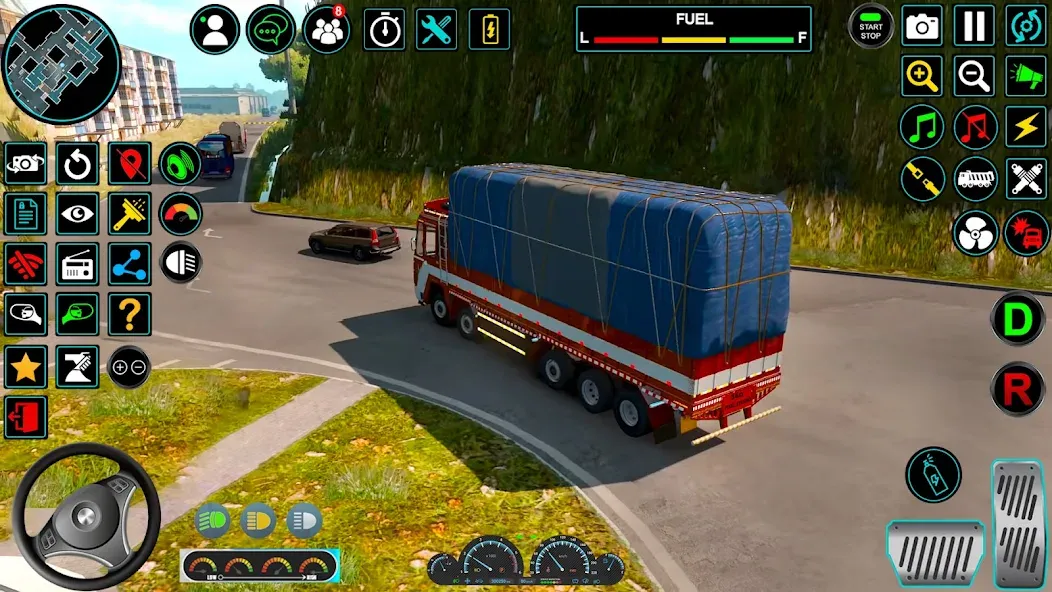 Indian Truck Offroad Cargo Sim (Индийский грузовик  ) [МОД Unlocked] Screenshot 2