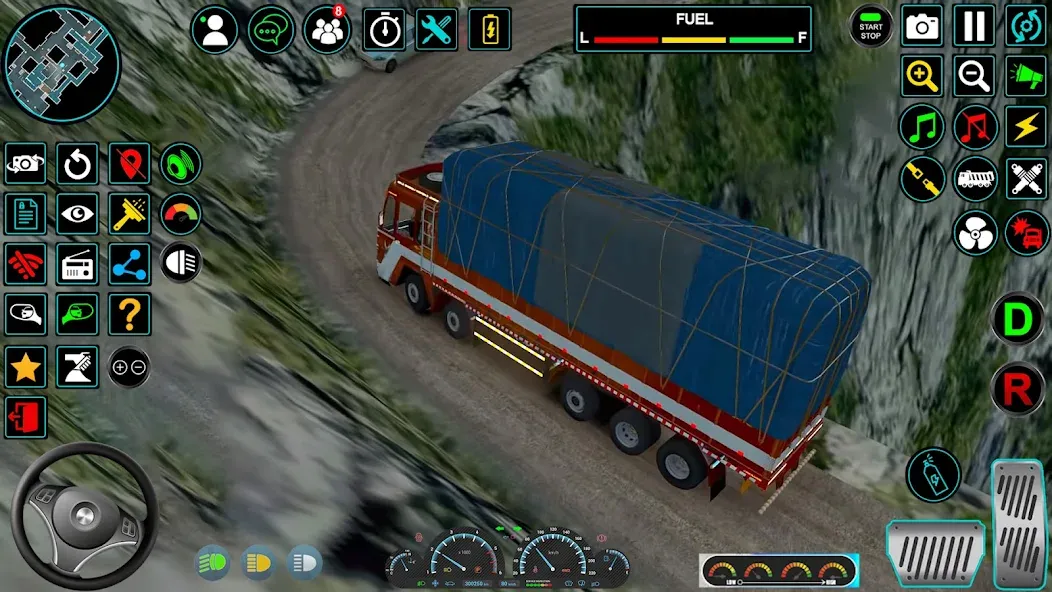 Indian Truck Offroad Cargo Sim (Индийский грузовик  ) [МОД Unlocked] Screenshot 4