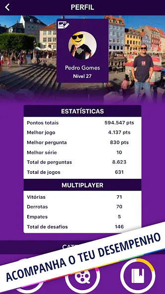 Quizit - Trivia Português (Квизит) [МОД Много монет] Screenshot 5