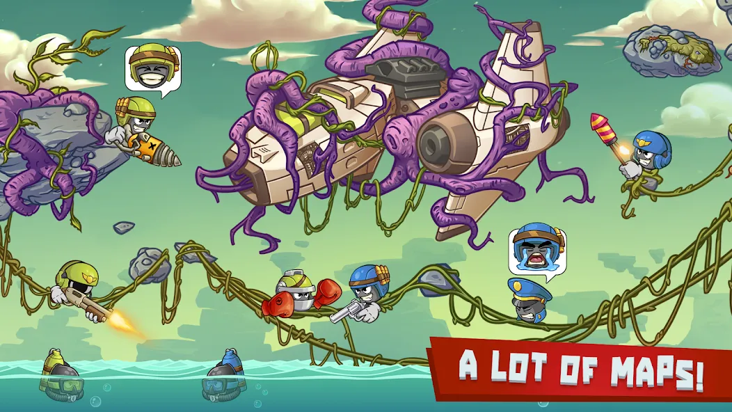 Warlings 2: Total Armageddon (Варлингс 2) [МОД Бесконечные деньги] Screenshot 2