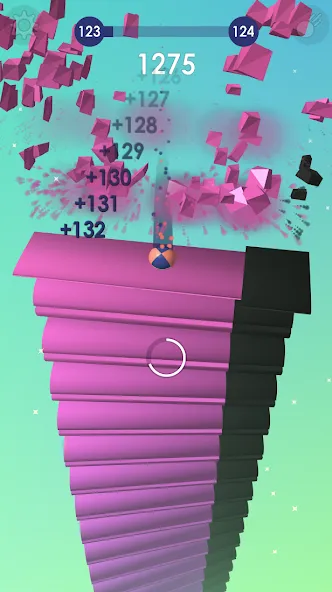 Ball: Blast colorful bricks 3d [МОД Меню] Screenshot 4