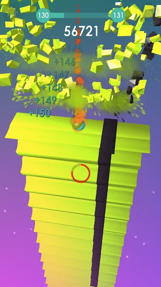 Ball: Blast colorful bricks 3d [МОД Меню] Screenshot 5