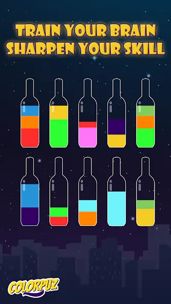 Colorpuz - Water Sort Puzzle (Колорпаз) [МОД Много денег] Screenshot 2