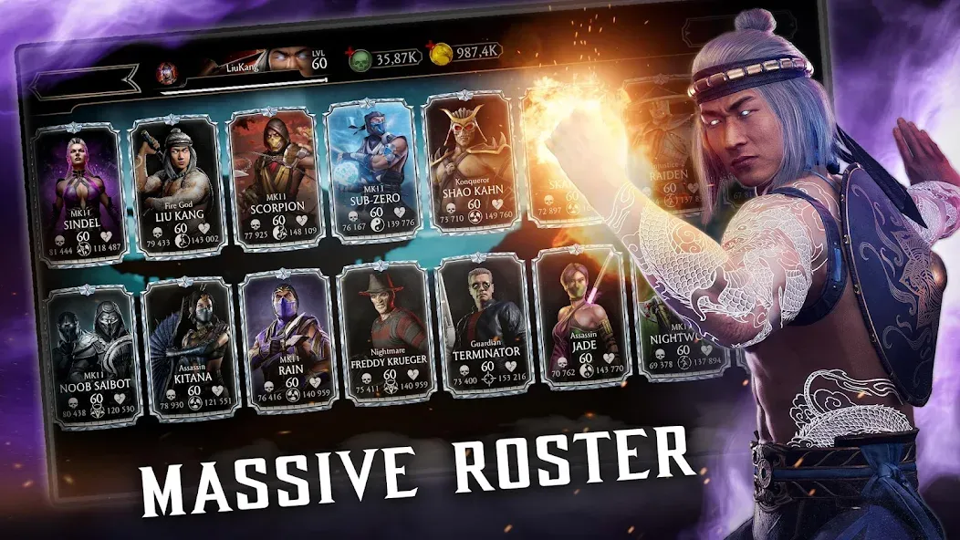 Mortal Kombat (МОРТАЛ КОМБАТ) [МОД Бесконечные деньги] Screenshot 2