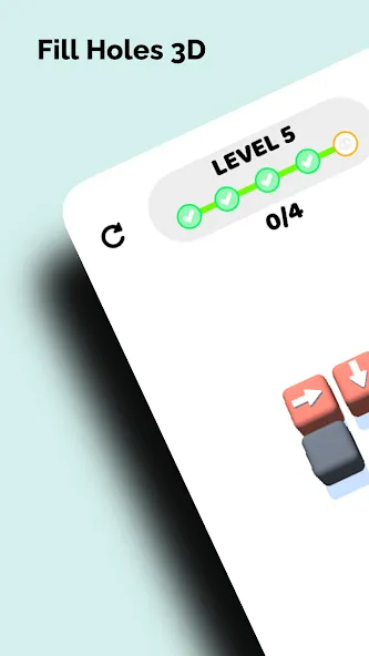 Fill Holes 3D (Фил Хоулс 3Д) [МОД Unlimited Money] Screenshot 5