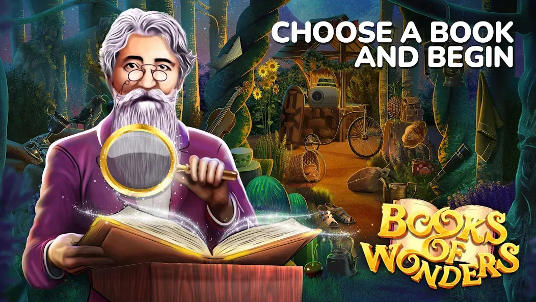 Books of Wonder Hidden Objects [МОД Много монет] Screenshot 1