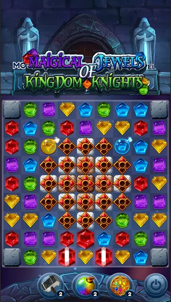 Jewels of Kingdom Knights (Джуэлз оф Кингдом Найтс) [МОД Меню] Screenshot 4