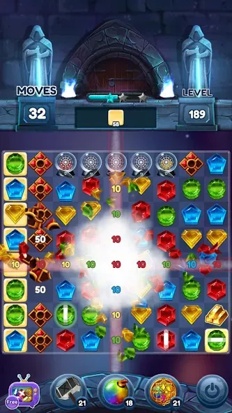 Jewels of Kingdom Knights (Джуэлз оф Кингдом Найтс) [МОД Меню] Screenshot 5