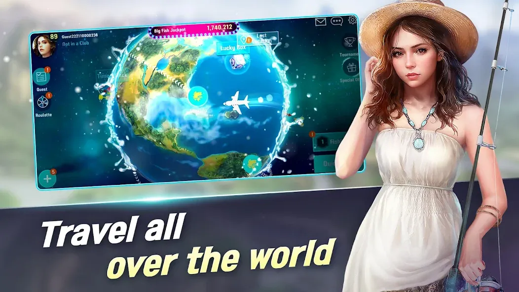 World Fishing Championship (Чемпионат мира по рыбной ловле) [МОД Бесконечные монеты] Screenshot 1