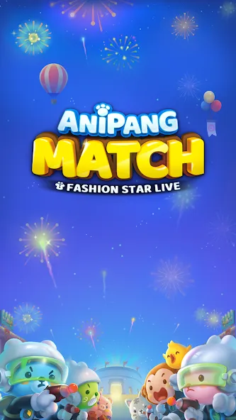 Anipang Match (Анипанг Матч) [МОД Бесконечные монеты] Screenshot 1