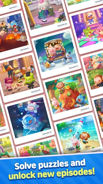 Anipang Match (Анипанг Матч) [МОД Бесконечные монеты] Screenshot 4