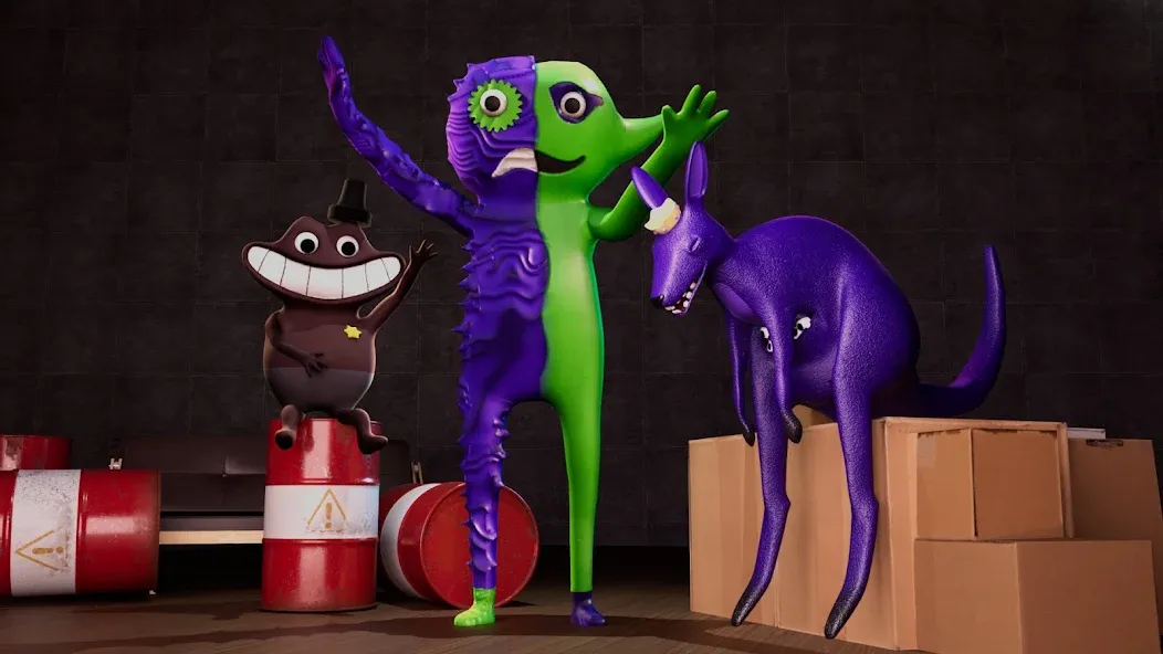 Green Monster Life Challenge 4 (Грин Монстер Лайф Челлендж 4) [МОД Unlocked] Screenshot 1