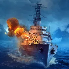 Взломанная World of Warships Legends PvP (Ворлд оф Варшипс Легендс)  [МОД Много монет]