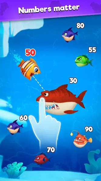 Fish Go.io - Be the fish king [МОД Много денег] Screenshot 2