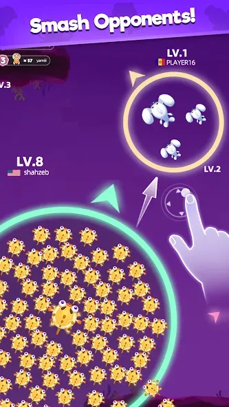 Fish Go.io - Be the fish king [МОД Много денег] Screenshot 5