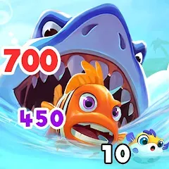 Скачать взлом Fish Go.io - Be the fish king  [МОД Много денег]