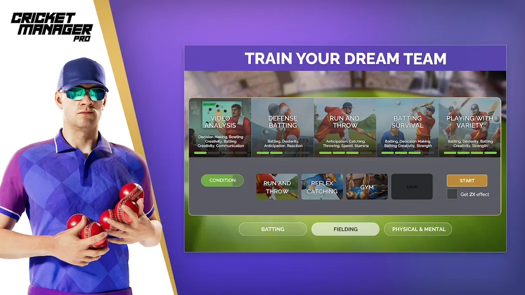 Cricket Manager Pro 2023 (Крикет Менеджер Про 2023) [МОД Бесконечные деньги] Screenshot 5