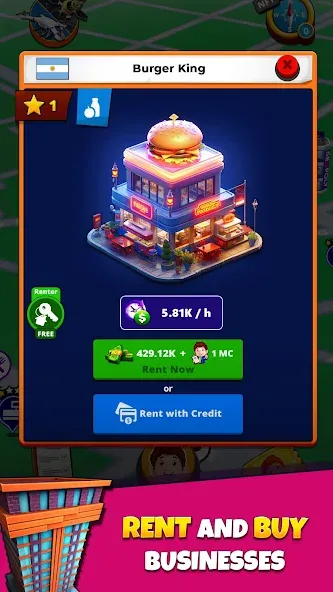 Geopoly: Tycoon NFT Idle Game (ГЕОПОЛИ Реал) [МОД Mega Pack] Screenshot 1