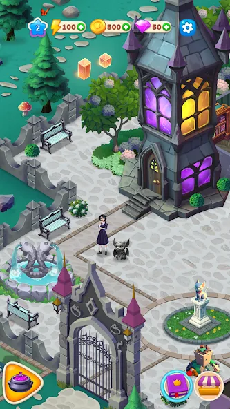 Weekday Merge: Mansion Mystery [МОД Меню] Screenshot 5