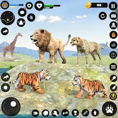 Скачать взлом Tiger Simulator Animal Games (Тигровый симулятор  игры с животными)  [МОД Все открыто]