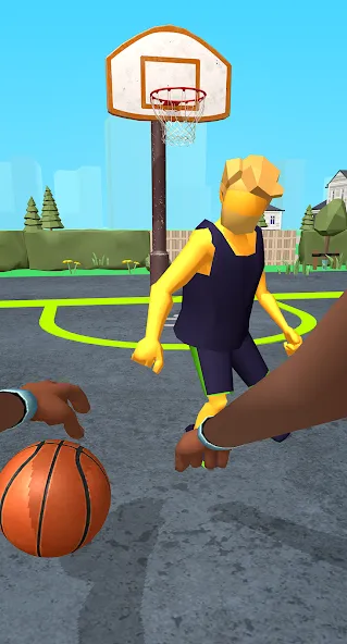 Dribble Hoops (Дрибл Хупс) [МОД Menu] Screenshot 1