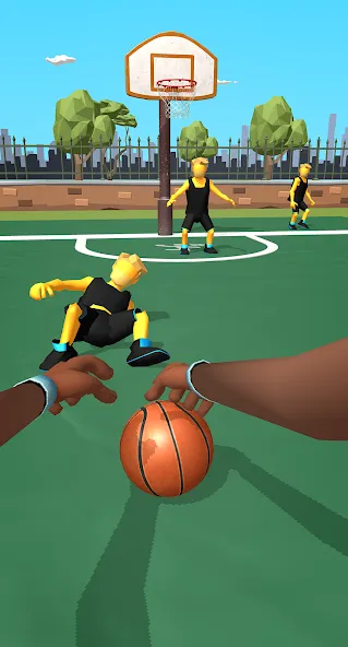 Dribble Hoops (Дрибл Хупс) [МОД Menu] Screenshot 3