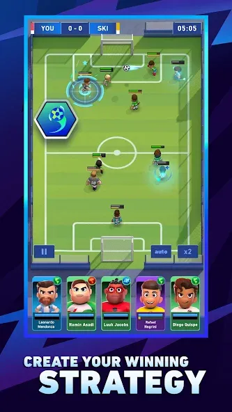 AFK Football: RPG Soccer Games [МОД Unlocked] Screenshot 1