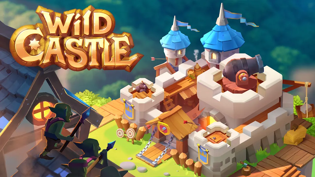 Wild Castle: Tower Defense TD (Уайлд Кастл ТД) [МОД Много денег] Screenshot 1