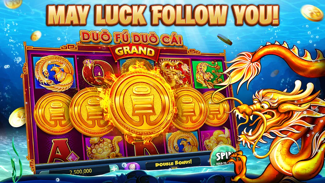 Gold Fish Casino Slot Games (Голдфиш) [МОД Все открыто] Screenshot 2